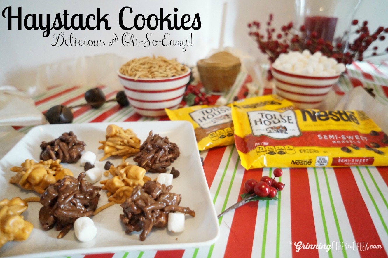 Chocolate Haystack Cookies with Nestle Toll House #HolidayRemix #Giveaway #BakeSomeonesDay