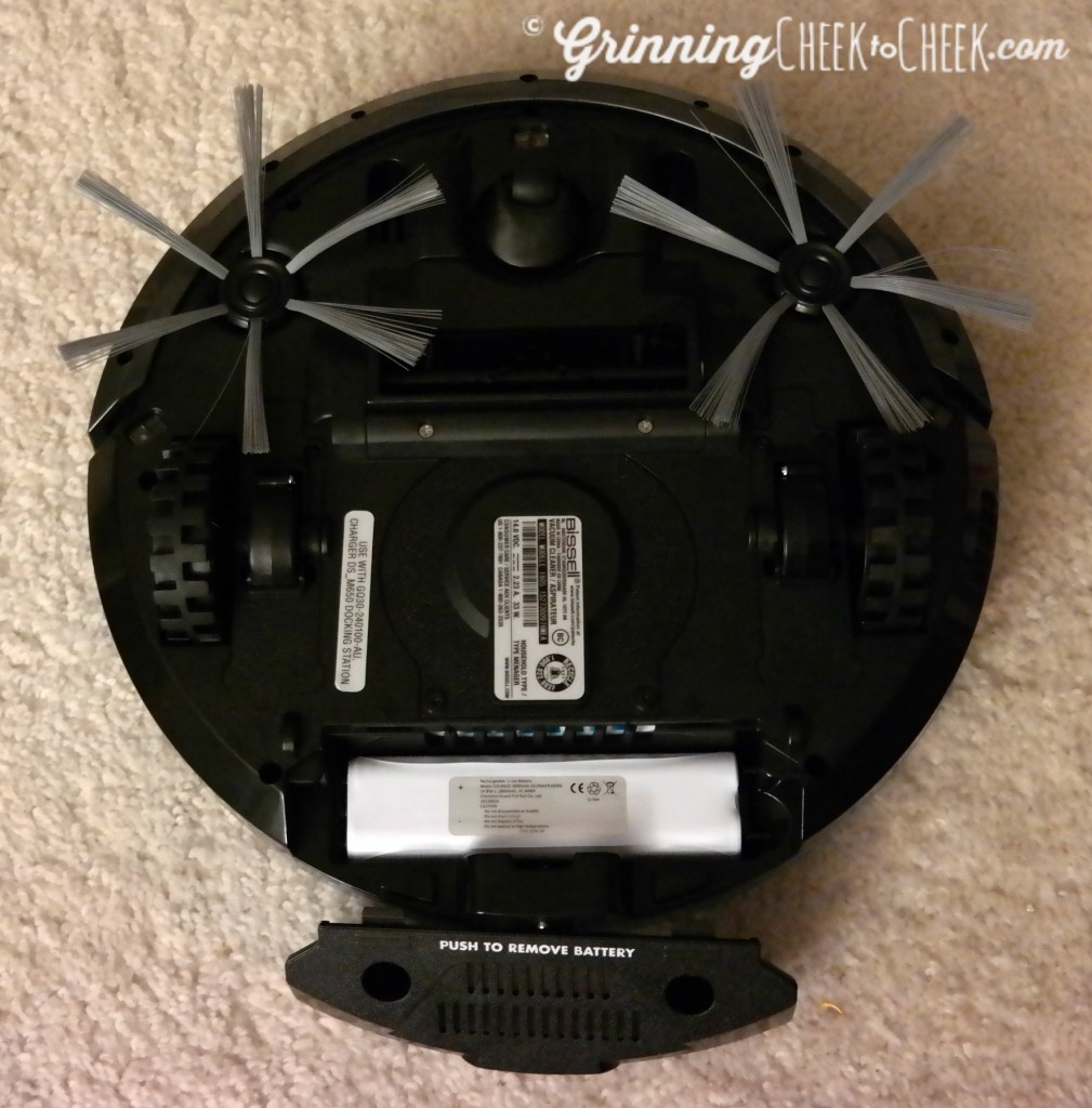 Bissell Robot Vacuum bottom