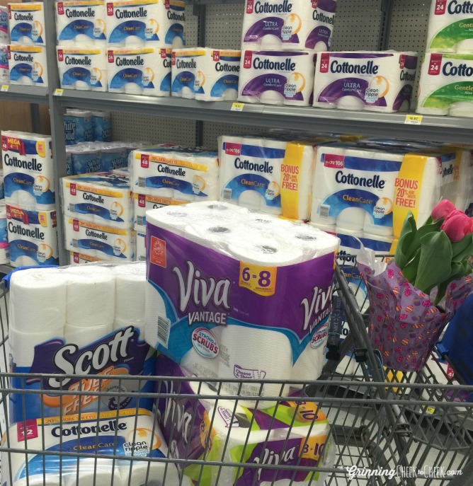 Stocking up on Viva, Scott, and Cottonelle Products before the big Spring Cleaning Session #SpringClean16 #Walmart ad 