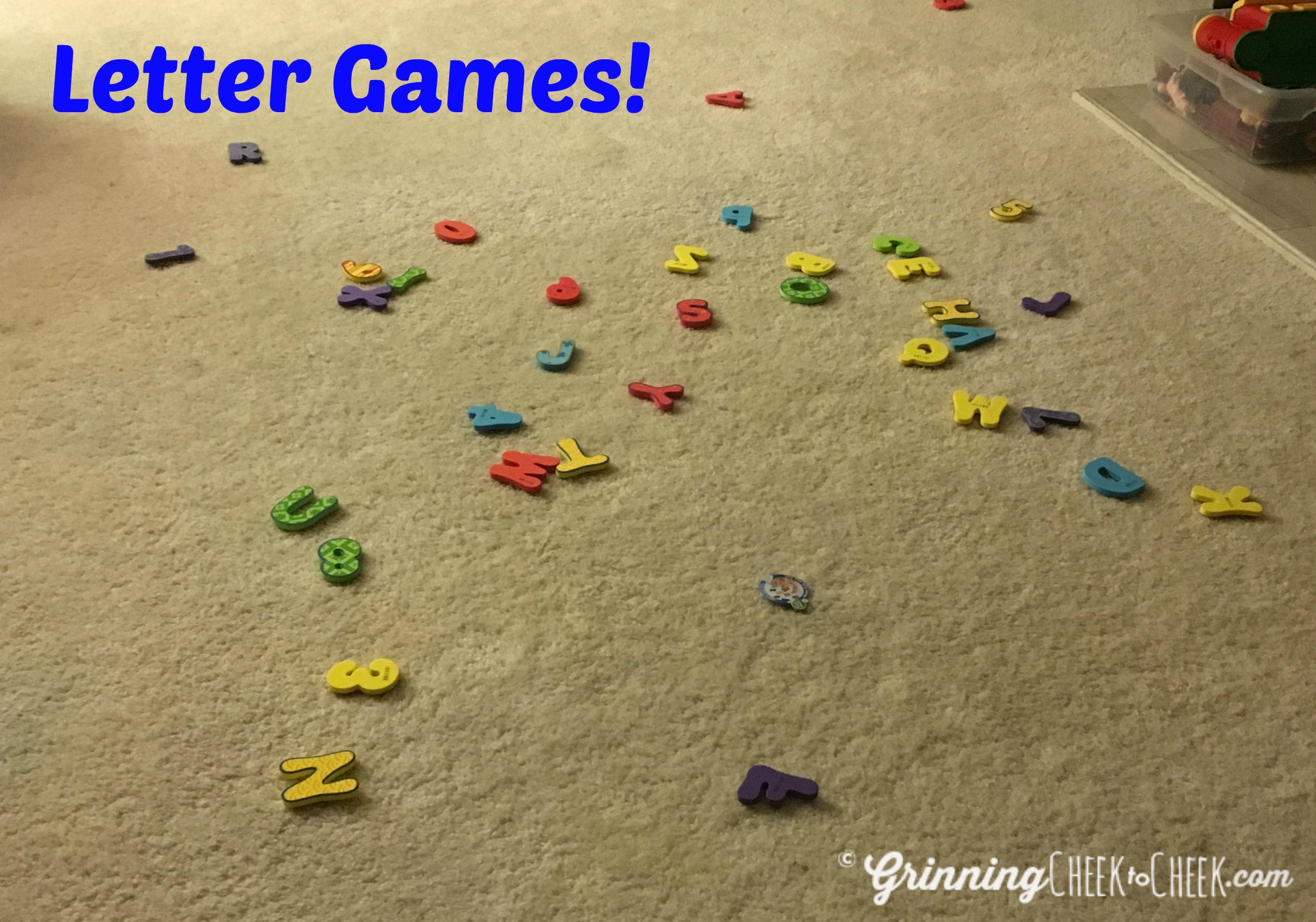 Uses for Foam Bath Numbers and Letters!