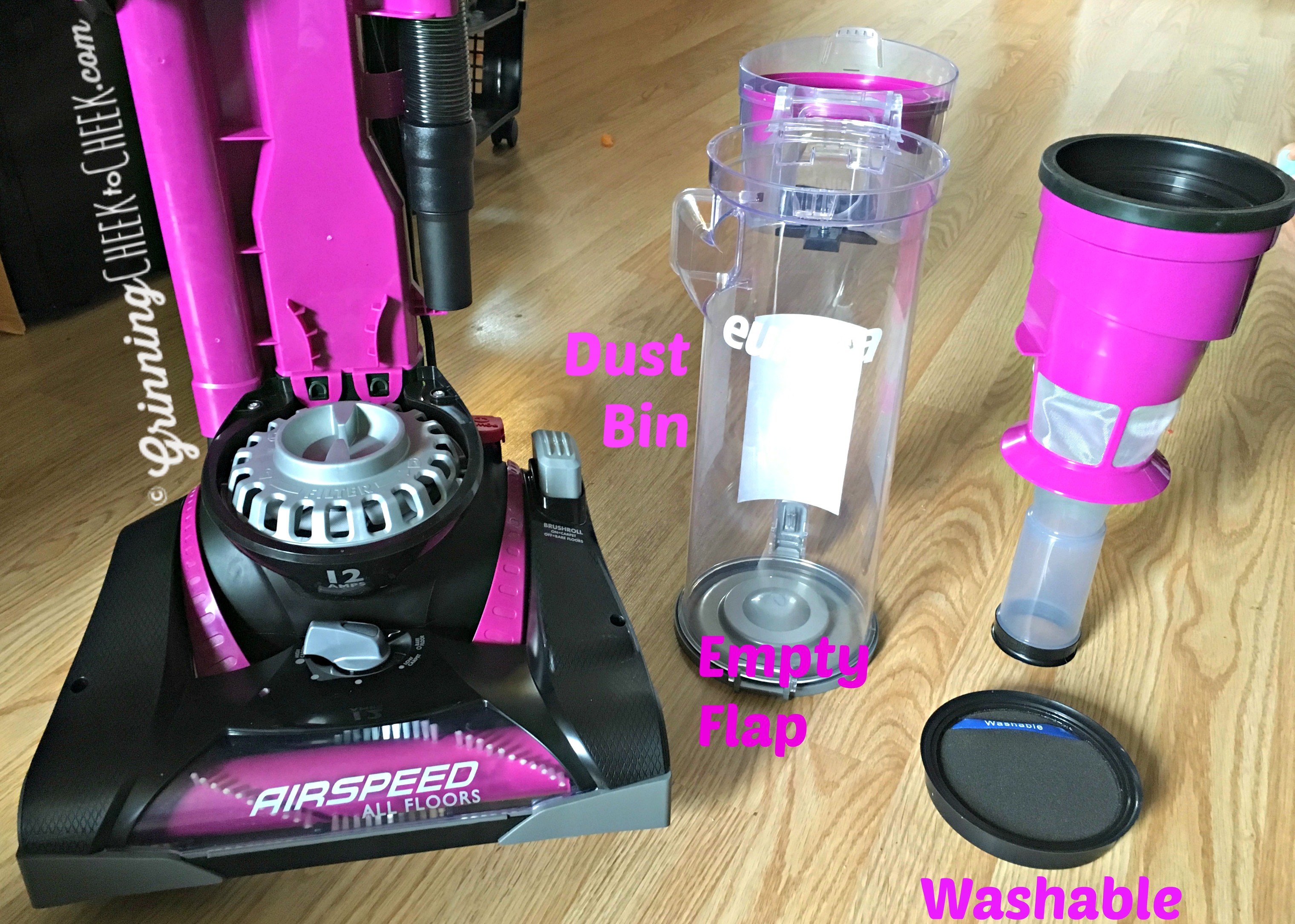 Eureka Airspeed All Floors Upright Vacuum Review Grinning Cheek