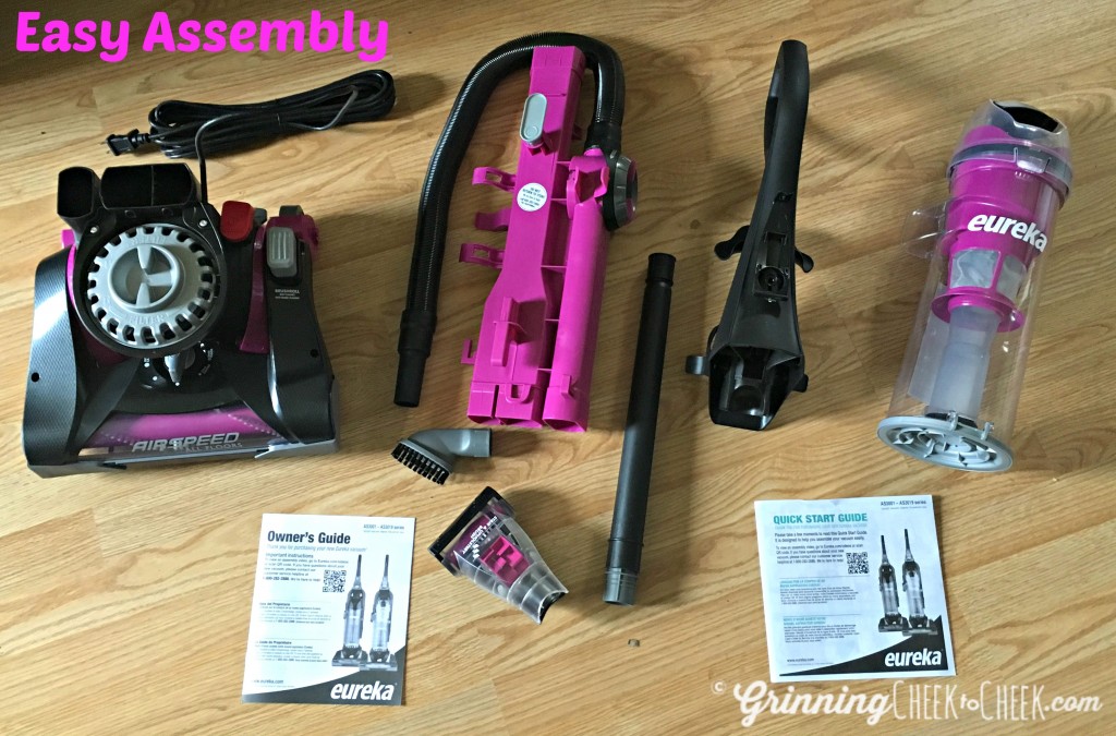 Eureka vacuum assembly