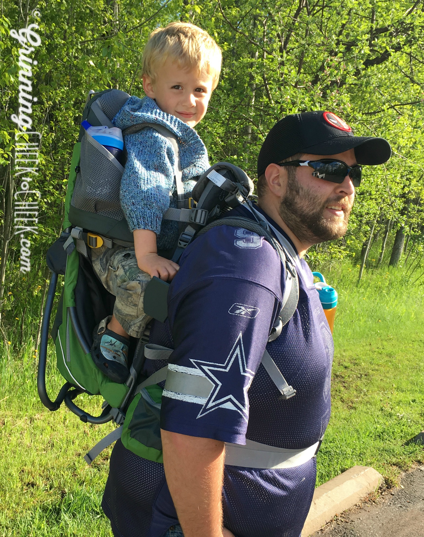 deuter kid comfort air child carrier