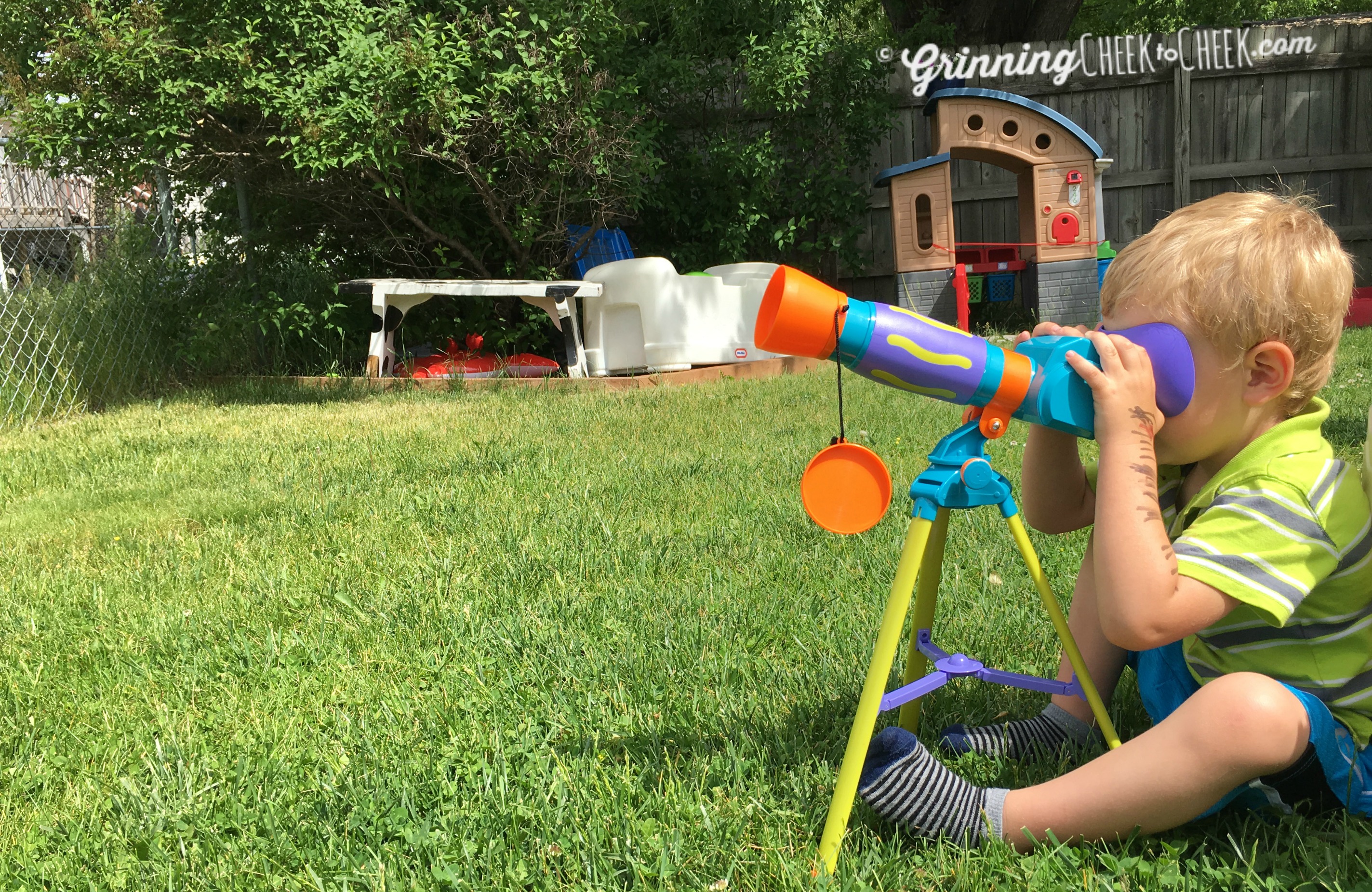 Learning up Close with the GeoSafari Jr Telescope #Telescope