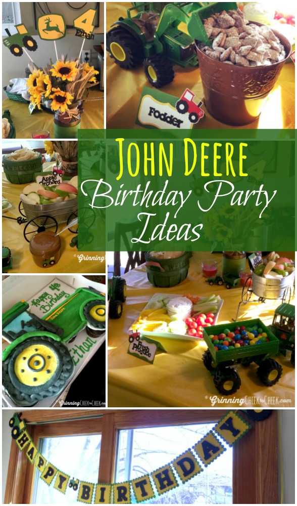 John Deere Birthday Party and Tractor Birthday Party Ideas for the Best Themed Birthday Party Ever