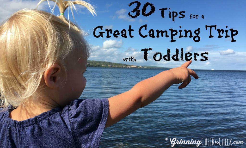 camping with toddlers