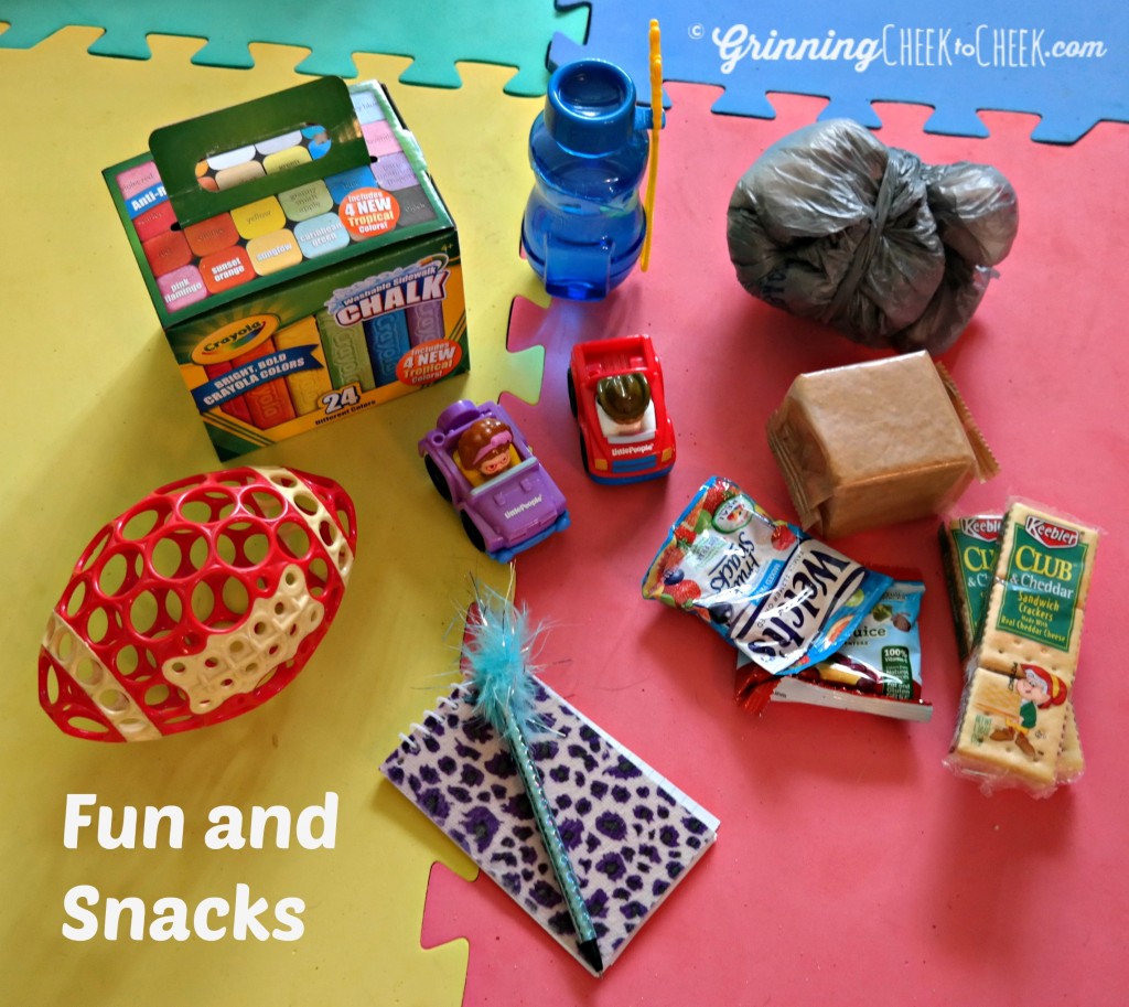 Fun and snacks car kit