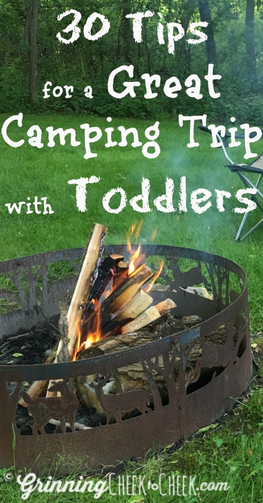 camping with toddlers