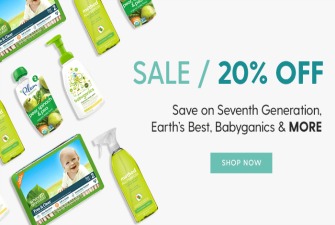 Save on Seventh Generation, Earth’s Best, Babyganics & More
