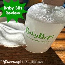 Baby Bits Review- Natural Wipe Solution Just add water #ad #sponsored