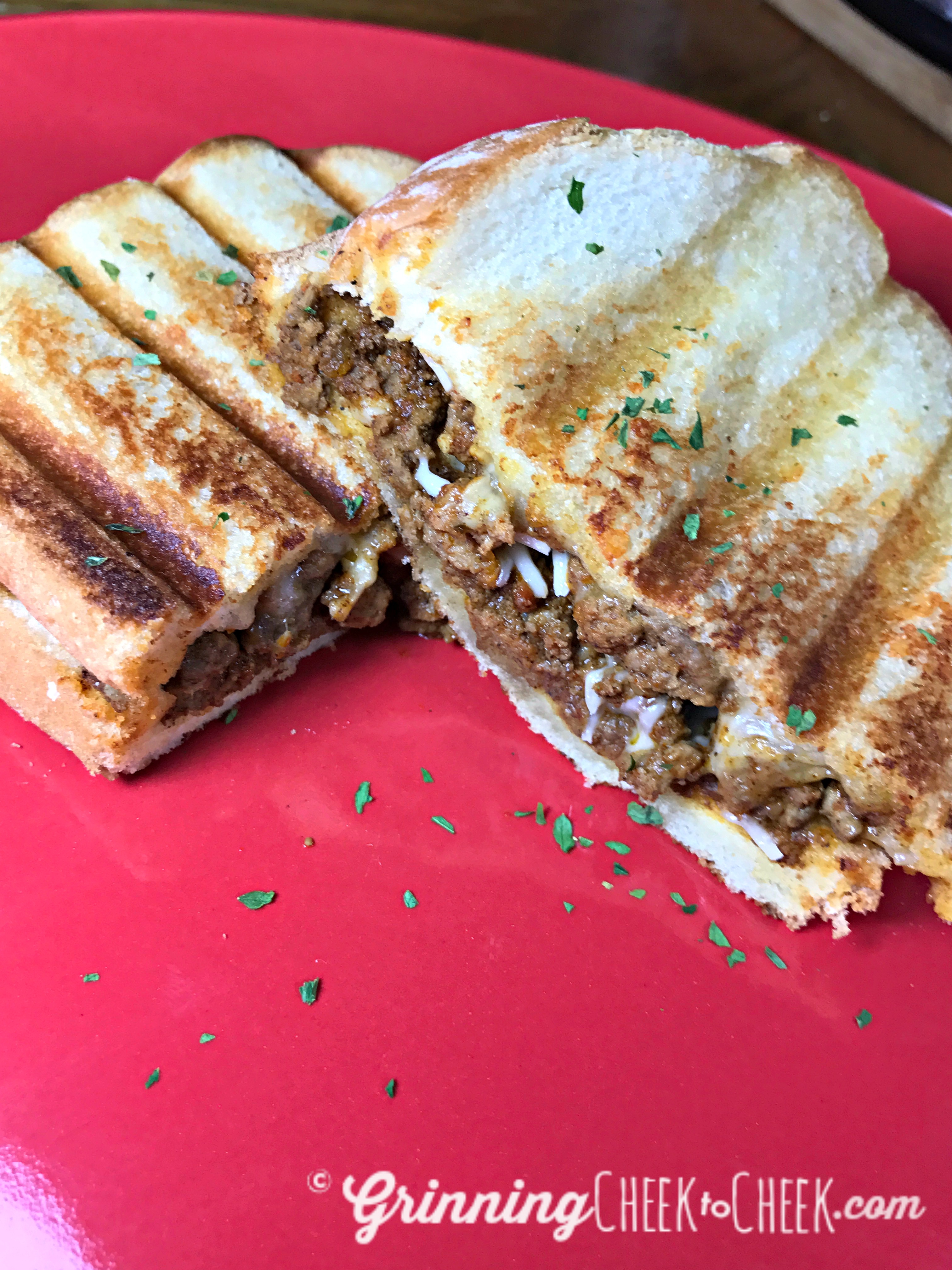 Easy Dinner Ideas- Grilled Taco Panini