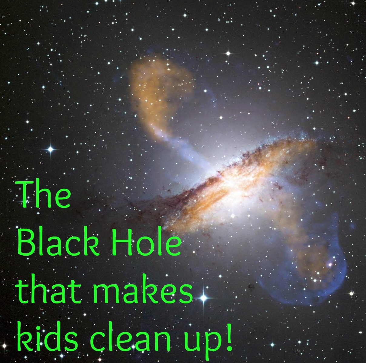 The Black Hole that Teaches Kids to Clean Up