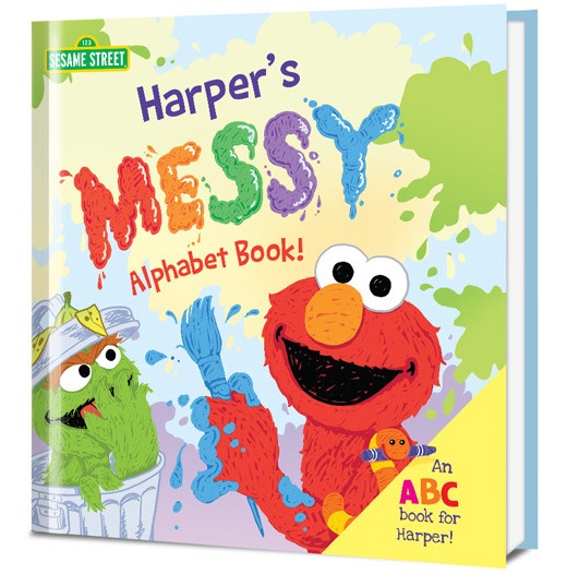 Sesame Street Messy Alphabet Book and Giveaway #Ad #Giveaway #LoveReading #PutMeintheStory