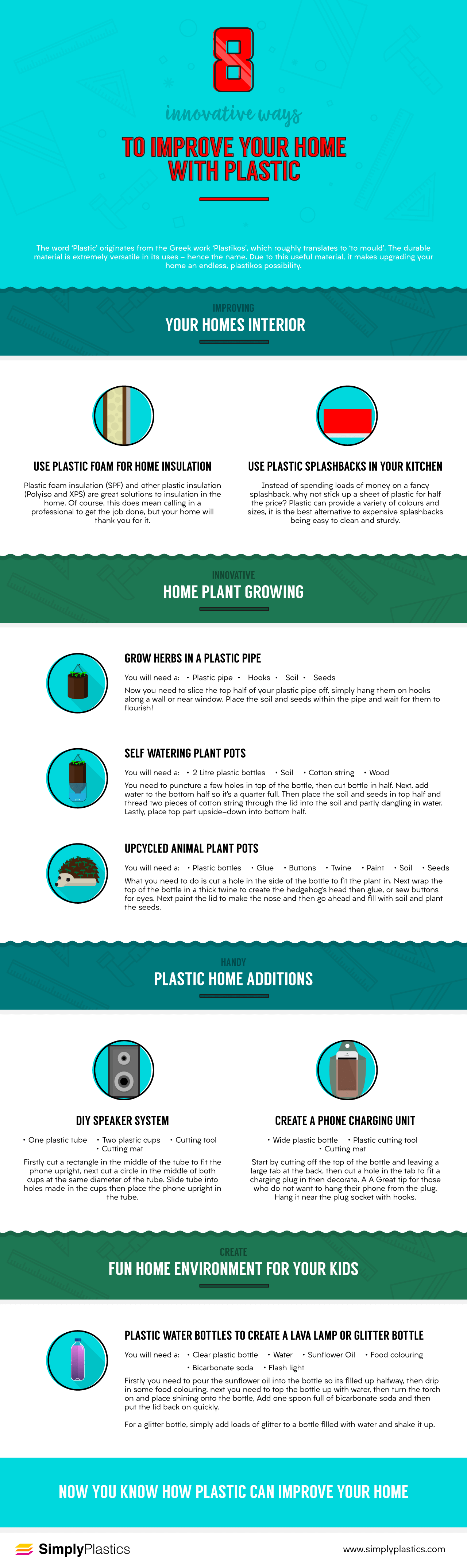 The Guide To Improving Your Home With Plastic