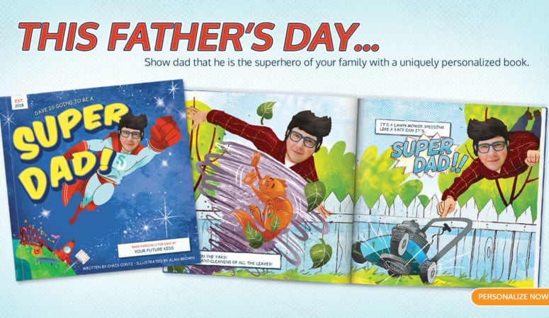 Fun Father’s Day Gift #Ad #Gift #Book #FathersDay #ISeeMeBooks