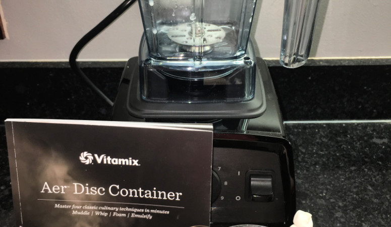 Tasty Holiday Hot Chocolate with the Vitamix Aer Disc Container Tips